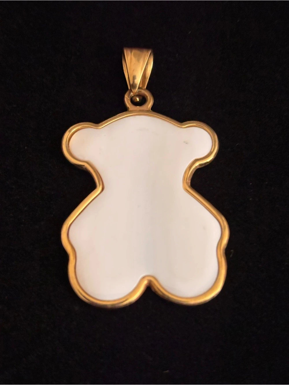 Stainless Steel Teddy Bear Pendant